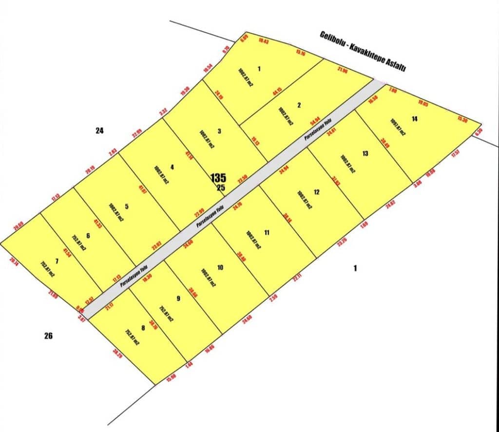 Ucuz Yatırımlık Arsa | Gelibolu Kavaklıtepe Boğaz Manzaralı Parseller