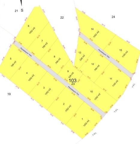 Çanakkale Gelibolu Kavaklıtepe 103/23 Parsel | Yatırımlık Satılık Arsa